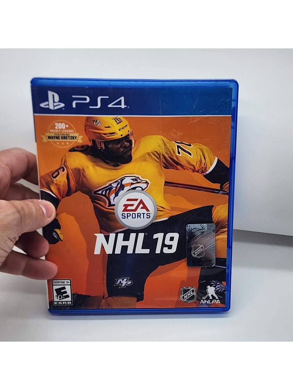 NHL 19 PS4 PlayStation 4 EA Sports Hockey Video Game Wayne Gretzky Cover